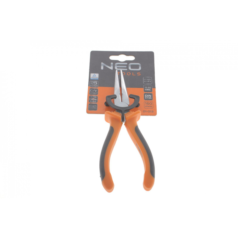 Плоскогубці з подовженими губками 6" L-160 mm