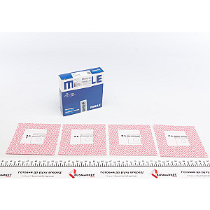 Кільця поршневі Opel Astra/Vectra 2.0i 88-00 (87.00mm/+1.0) (1.5-1.5-3)