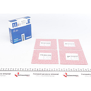 Кільця поршневі Opel Astra G/H/Vectra B/C 2.0/2.2 00- (86.50mm/+0.5) (1.2-1.5-2.5)