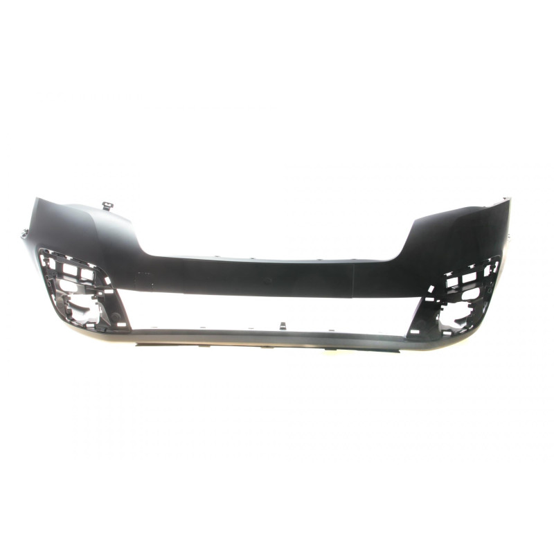 Бампер (передній) Citroen Berlingo/Peugeot Partner 08- (чорний)