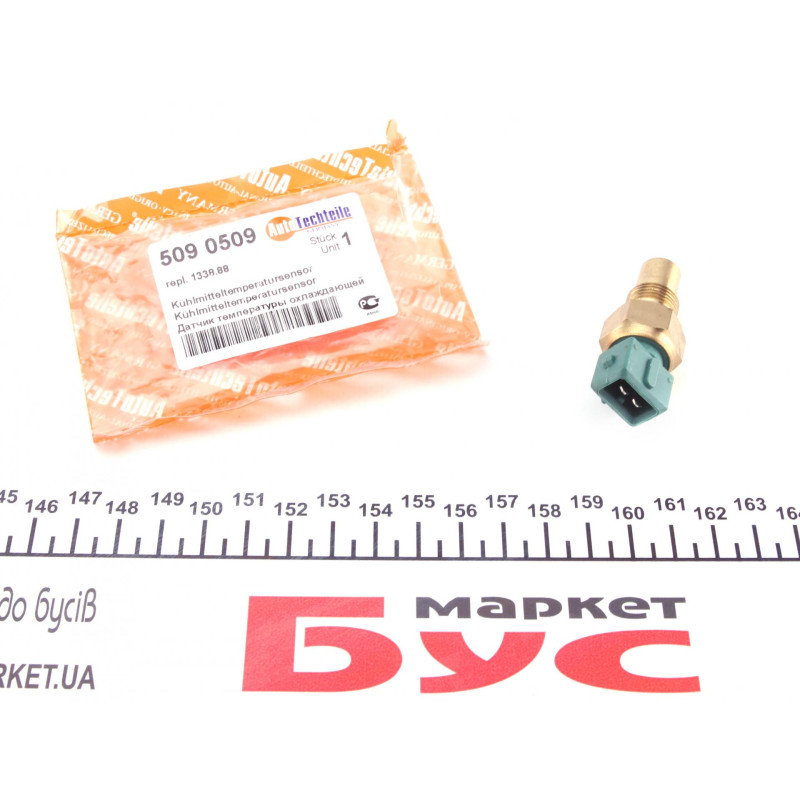 Датчик температури охолоджуючої рідини Citroen Berlingo/Fiat Scudo 1.1-2.0D 96- (зелений)