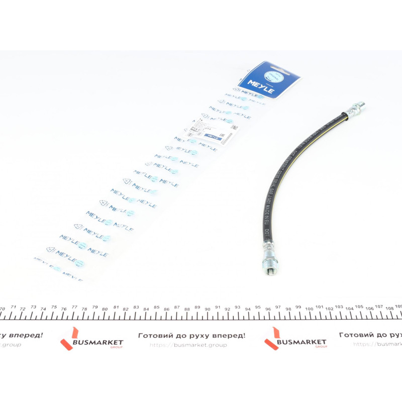 Шланг гальмівний (задній) MB A-class (W168)/ Vaneo (414) 1.4-2.1 97-05 (365mm)