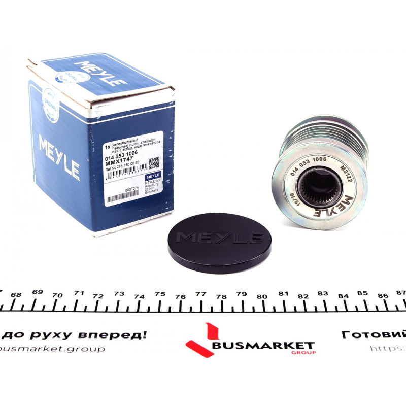 Шків генератора MB Sprinter 2.2 CDI 06- (OM646/651, Valeo) 6PK