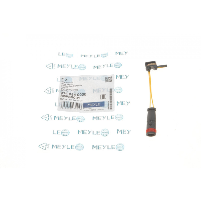 Датчик зносу гальмівних колодок (передніх) MB (W211/212/221/222/166)