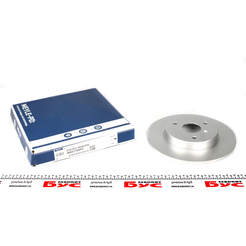 Диск гальмівний (передній) Smart Fortwo 0.8/1.0 CDi 07- (280x9.6)