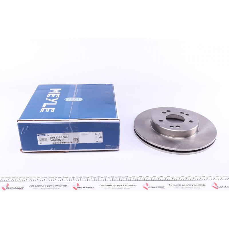 Диск гальмівний (передній) MB E-class (W124) 88-98 (295x22)