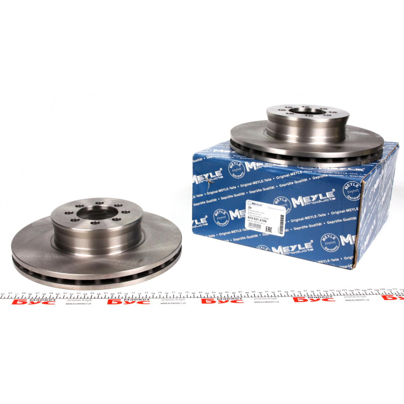 Диск гальмівний (передній) MB Sprinter (905) 616CDI 01-06 (289.7x26)