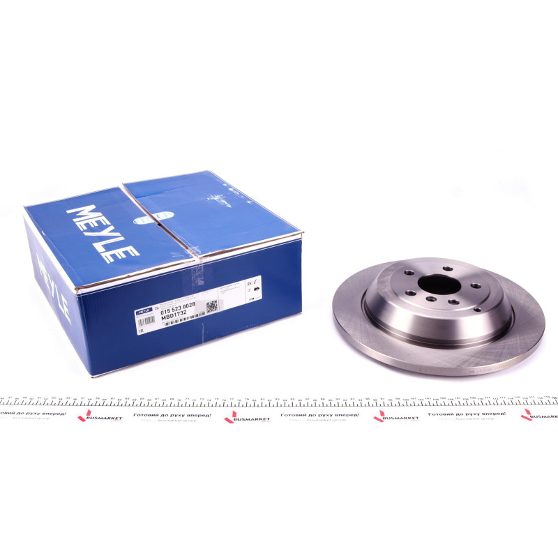 Диск гальмівний (задній) MB M-class (W164) 05-11 (330x14)