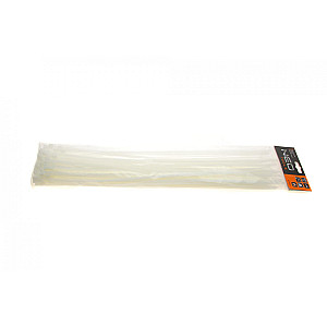 Набір стяжок пластикових 7,6x500 mm 75 од. (біла)