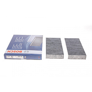 Фільтр салону Honda Civic 00-06/CR-V 01-12 (вугільний) (к-кт 2 шт.)