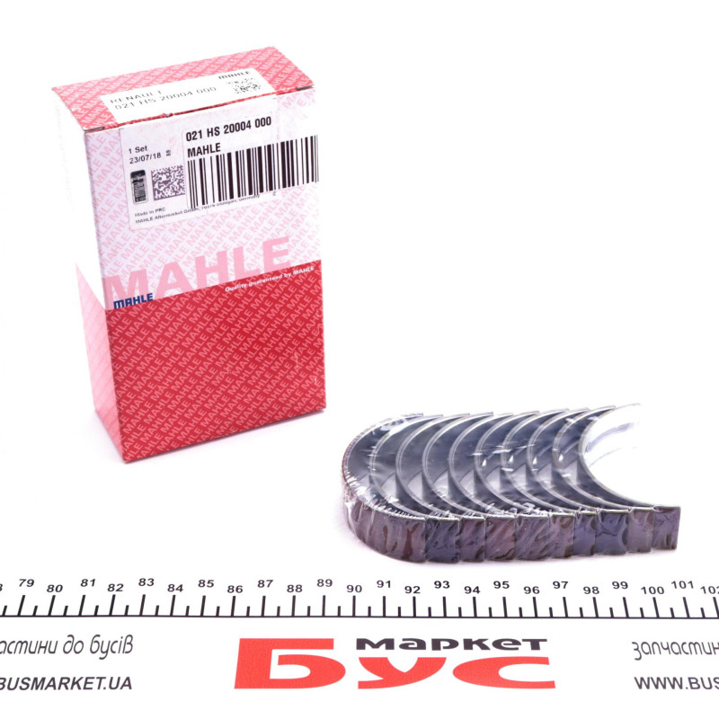 Вкладиші корінні Renault Kangoo/Trafic 1.4i 80- (STD)