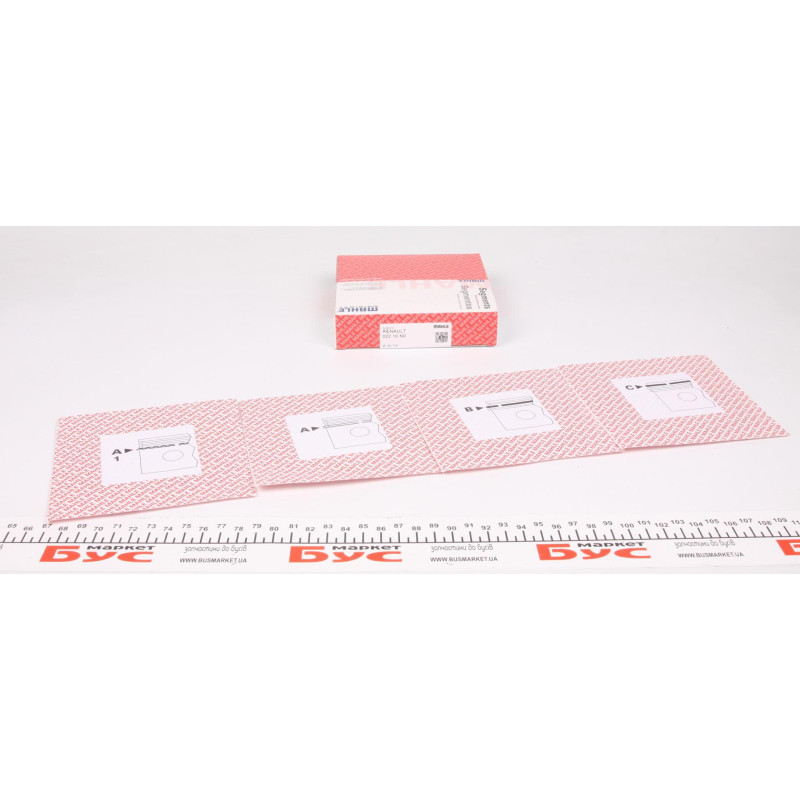 Комплект поршневих кілець Mahle RENAULT Laguna,Scenic,Megane 1,8 98-03