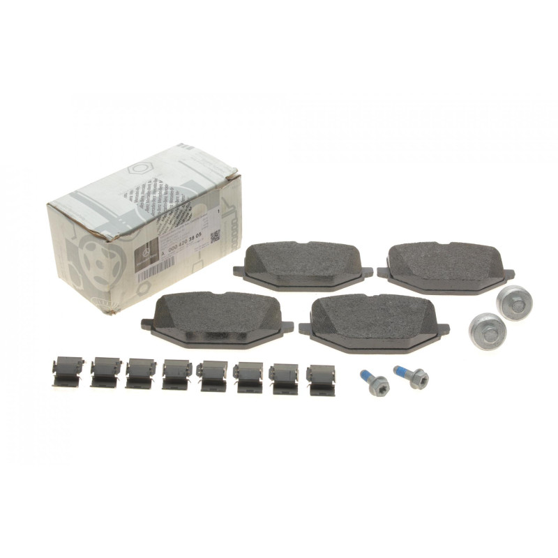 Колодки гальмівні (задні) MB G-class (W463)/GLE-class (C167) 18-