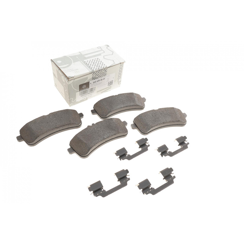 Колодки гальмівні (задні) MB S-class (W222/C217/A217) 13-