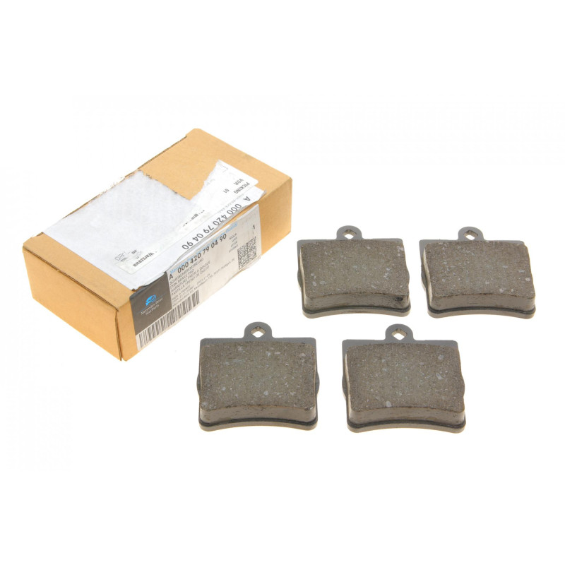 Колодки гальмівні (задні) MB C-class (W203)/CLC-class (CL203) 00-11