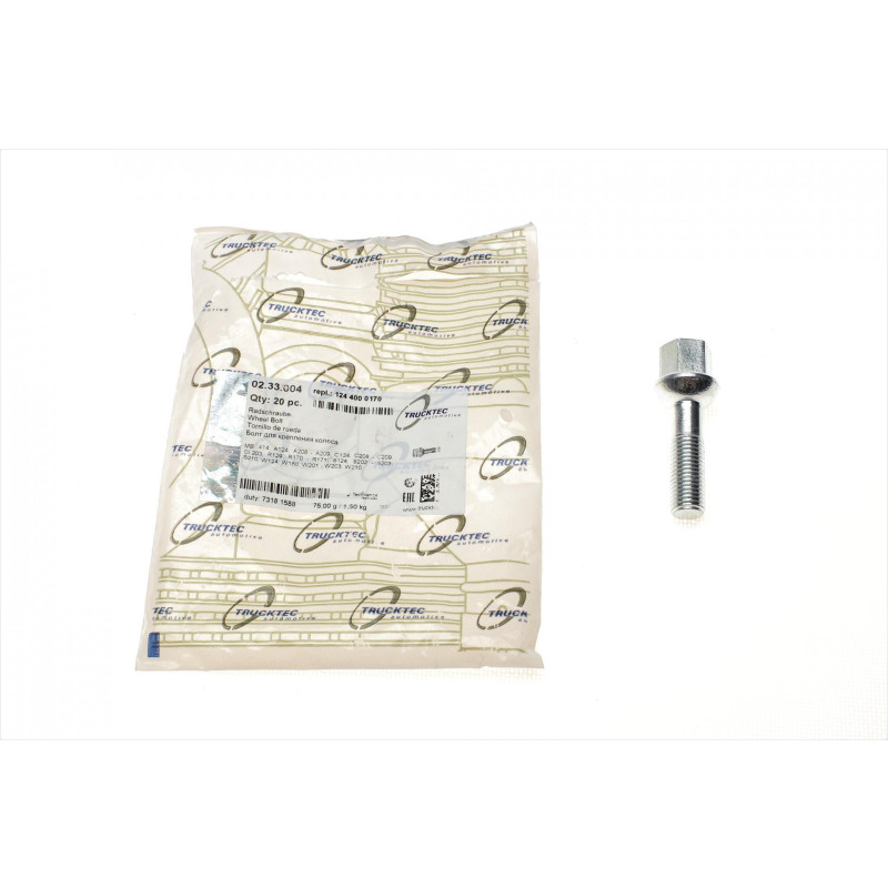 Болт колеса MB A-class (W168)/E-class (W210) (M12x1.5mm)