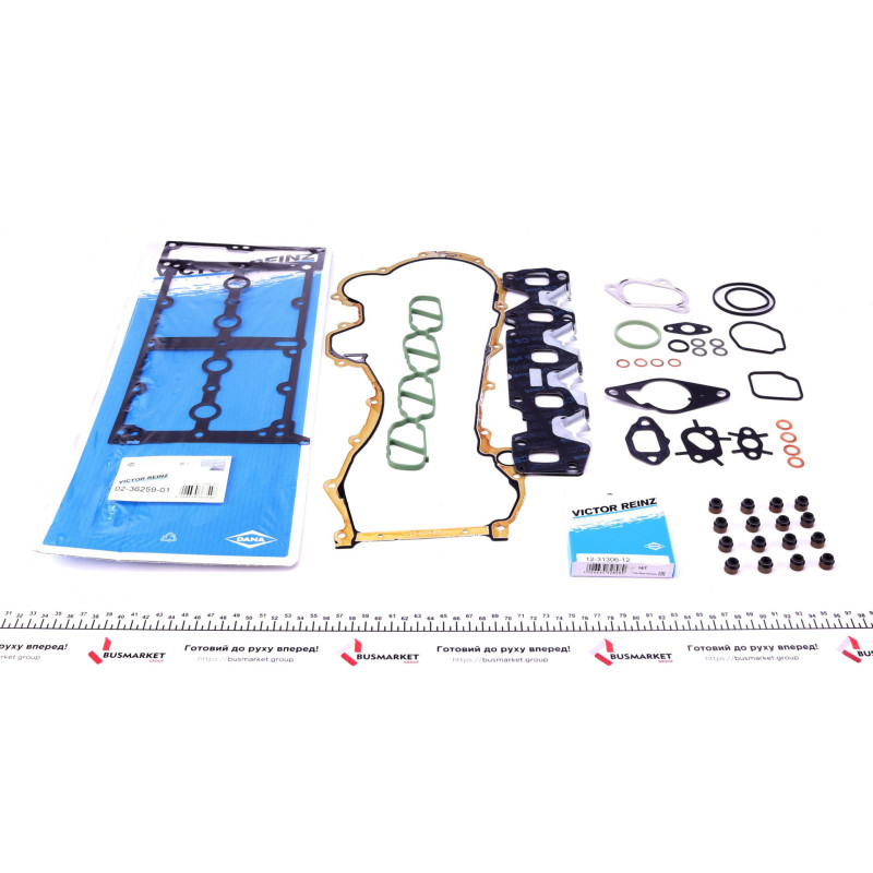 Комплект прокладок (верхній) Fiat Doblo 1.3JTD/Opel Combo 1.3JTD 01-