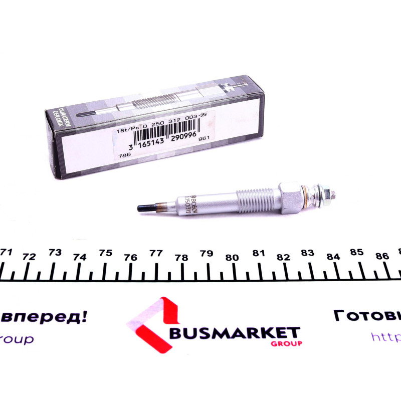 Свічка розжарювання Opel Combo 1.7D 94-01 (OE виконання - Керамічна)