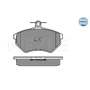 Колодки гальмівні (передні) VW Caddy II/Golf II-IV/Passat -04