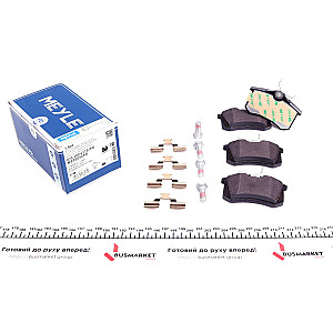 Колодки гальмівні (задні) VW Golf/Passat 83-02/ Peugeot 405 87-96