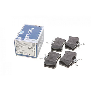 Колодки гальмівні (задні) VW Caddy III 04-/Peugeot 308 07-/Citroen C4 04- (87.1x52.8x17.2)