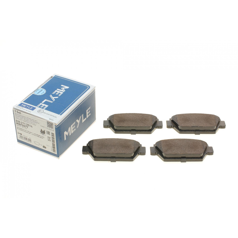 Колодки гальмівні (задні) Mitsubishi Colt/Lancer 1.6/1.8 GTi 88-94