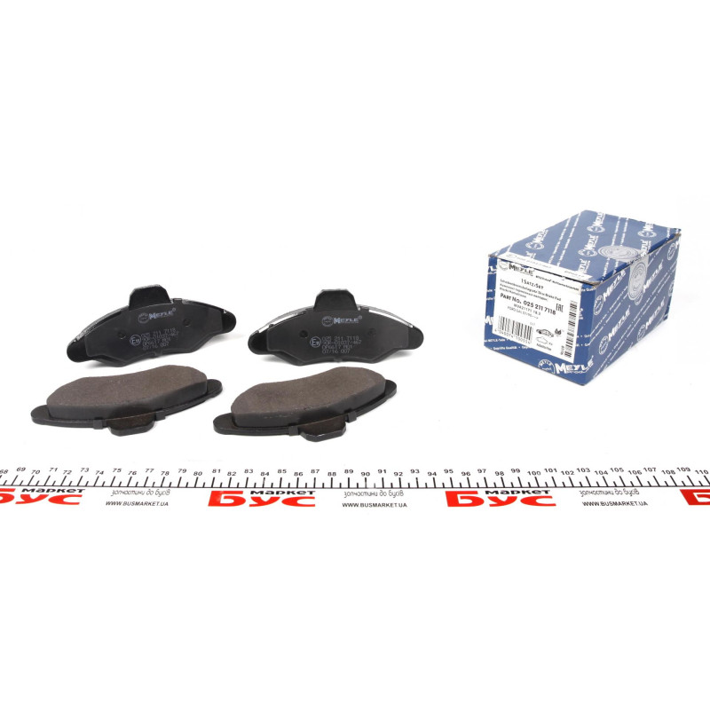 Колодки гальмівні (передні) Ford Escort IV/V/VI/VII/Orion III 90-