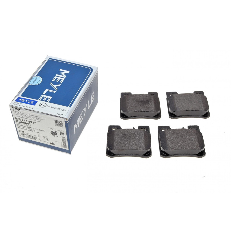 Колодки гальмівні (задні) MB C-class (W202/S202)/E-class (W124/S124/W210) 93-03 (Teves)