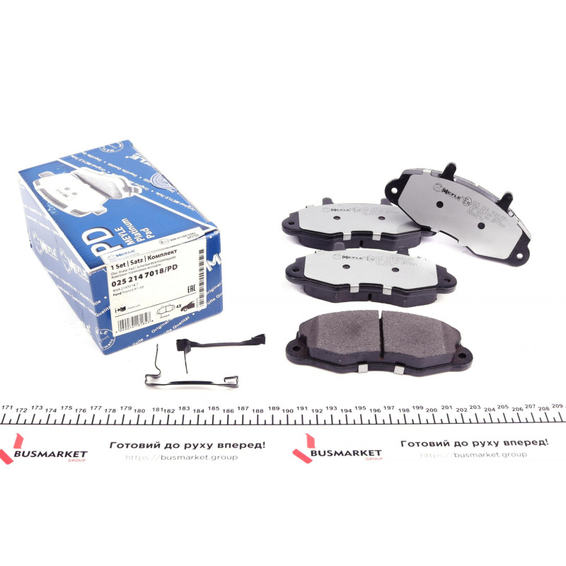 Колодки гальмівні (передні) Ford Transit 91-00 14"