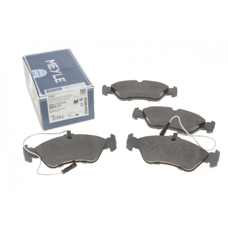 Колодки гальмівні (задні) MB Sprinter 208-316 96- (велика)