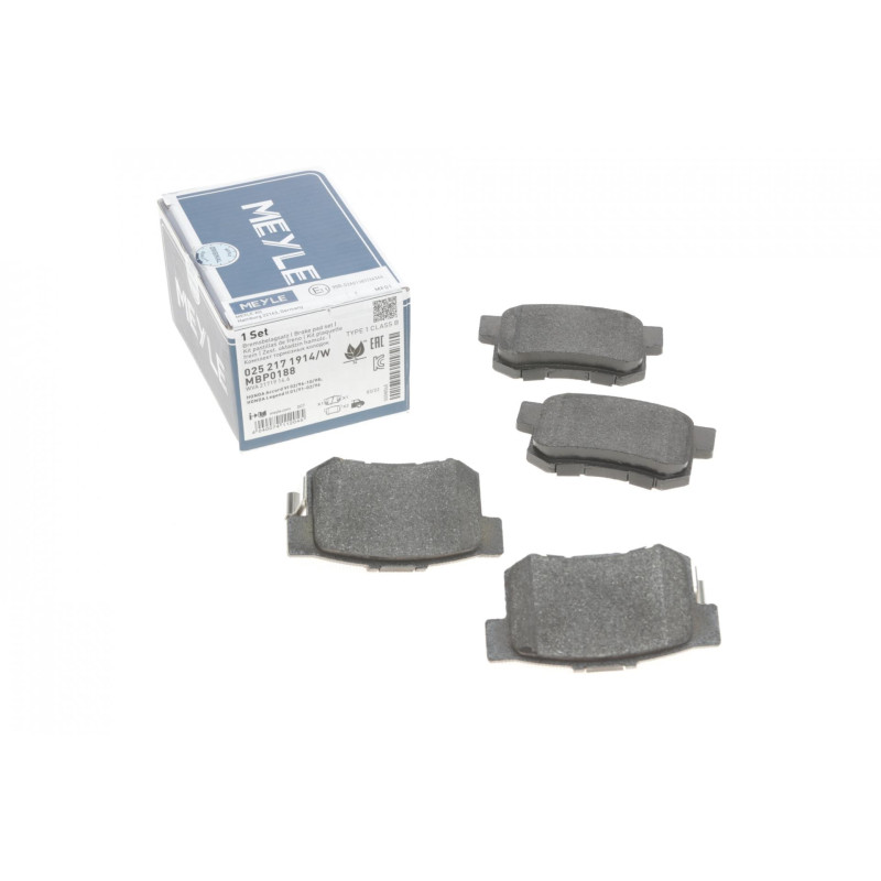 Колодки гальмівні (задні) Honda Accord IV/V/Civic VI/VII/VIII