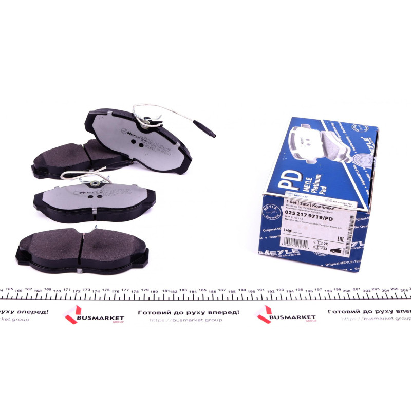 Колодки гальмівні (передні) Fiat Ducato 94-02