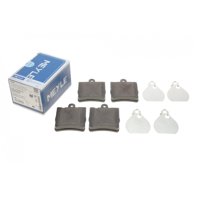 Колодки гальмівні (задні) MB C-class (W203) 00-07/E-class (W210) 96-02