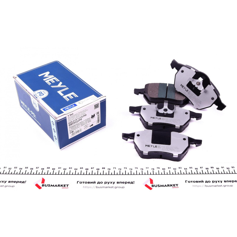 Колодки гальмівні (передні) Audi A3/VW Golf IV -03 (без датчика)