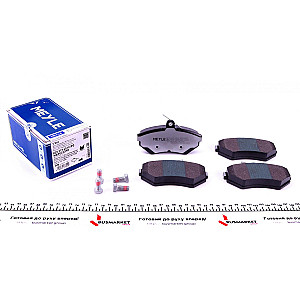 Колодки гальмівні (передні) Audi A4 94-01/VW Passat 96-00 (без датчиків)