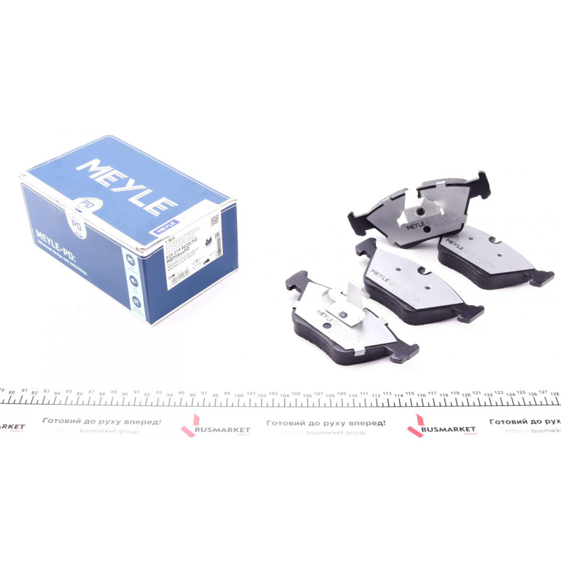 Колодки гальмівні (передні) BMW 5 (E39) 95-04 PD (Ate)