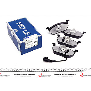 Колодки гальмівні (передні) Audi A3/VW Golf VII 12- (з датчиком) (Ate)