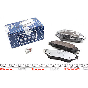 Колодки гальмівні (передні) Renault Trafic/Opel Vivaro 1.6 dCi 14-