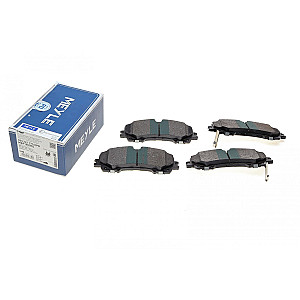 Колодки гальмівні (передні) Nissan X-Trail/Infiniti Q50 13-(к-кт)(Akebono)