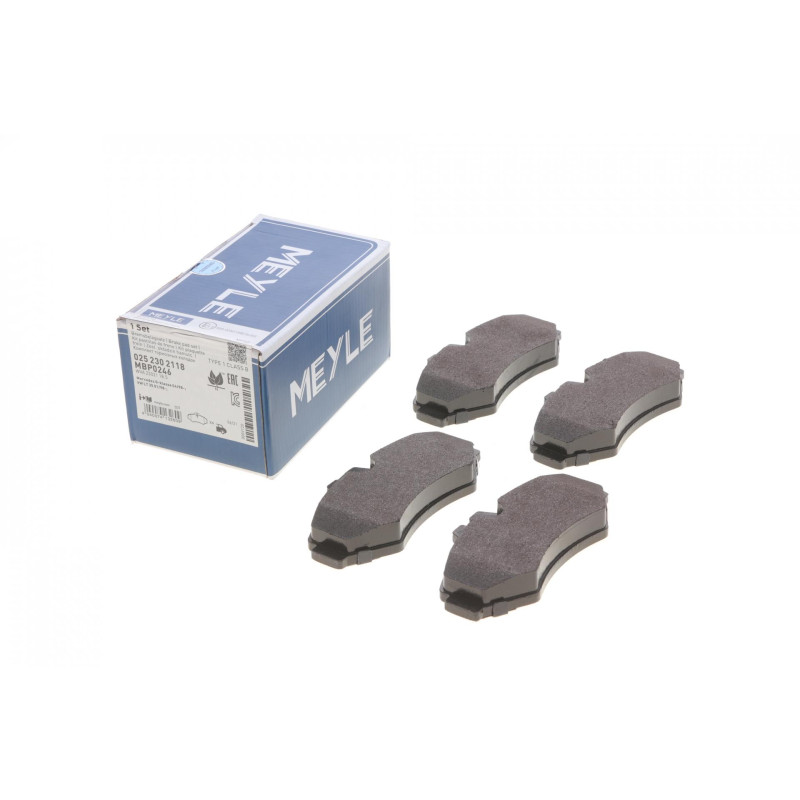 Колодки гальмівні (задні) MB Sprinter 208-316 96- (Bosch)