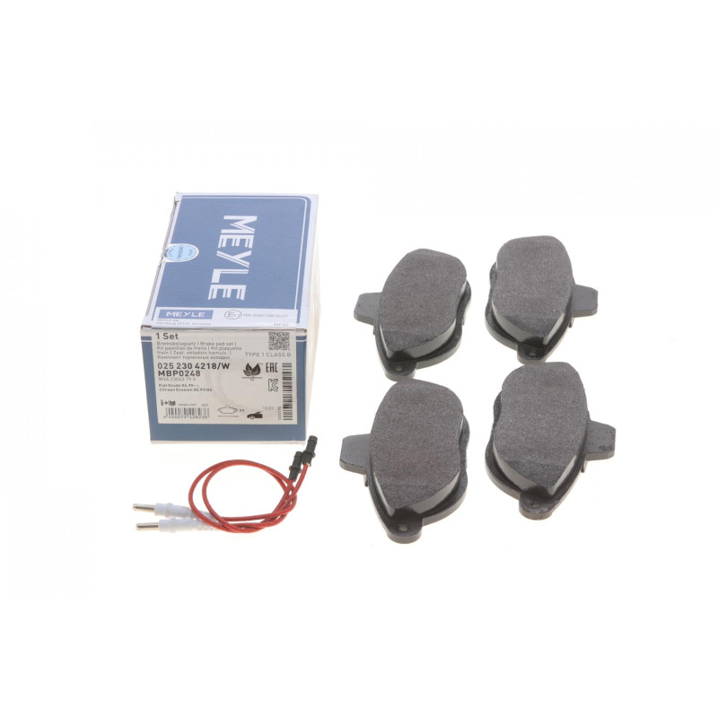 Колодки гальмівні (передні) Fiat Scudo/Peugeot Expert 96- (з датчиком)