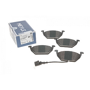 Колодки гальмівні (передні) VW Caddy 04- (з датчиком) Platinum