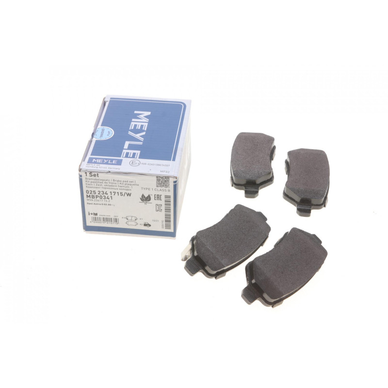 Колодки гальмівні (задні) Opel Combo 01- (з датчиком)