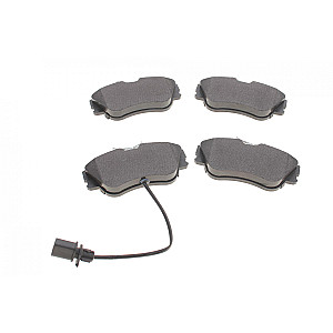 Колодки гальмівні (передні) VW T4 1.9-2.5TDI (TRW) (з датчиком)