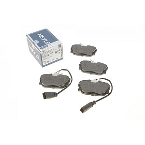 Колодки гальмівні (задні) VW T4 98-00- R16 (з датчиками)