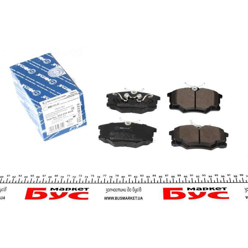 Колодки гальмівні (передні) Opel Corsa 1.4i/1.7D 99-00