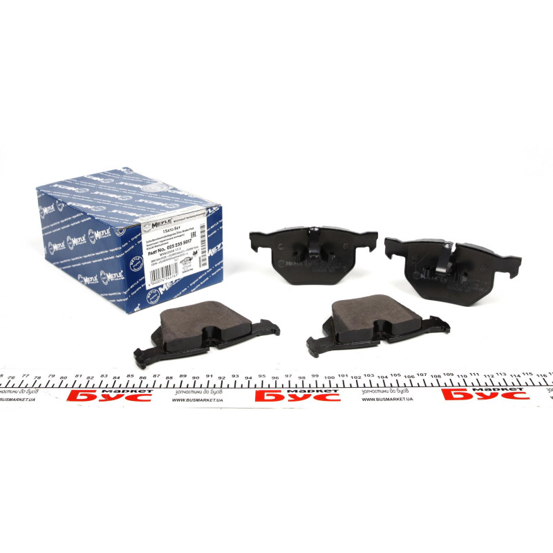 Колодки гальмівні (задні) BMW 3 (E90-E93) 05-