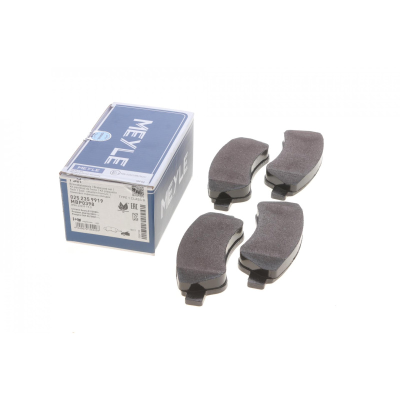 Колодки гальмівні (передні) Citroen Berlingo 03-