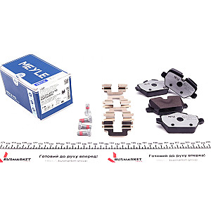 Колодки гальмівні (задні) BMW 3 (E90-E92) 05-12 (TRW)