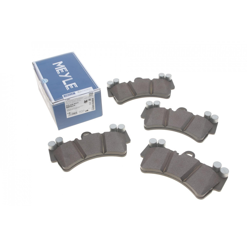 Колодки гальмівні (передні) Audi Q7/ Porsche Cayenne/VW Touareg 02-10 (Brembo) (190.2x106.5x16.5)